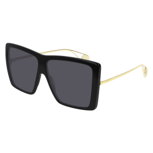 Gucci GG0434S rectangle sunglasses in Black