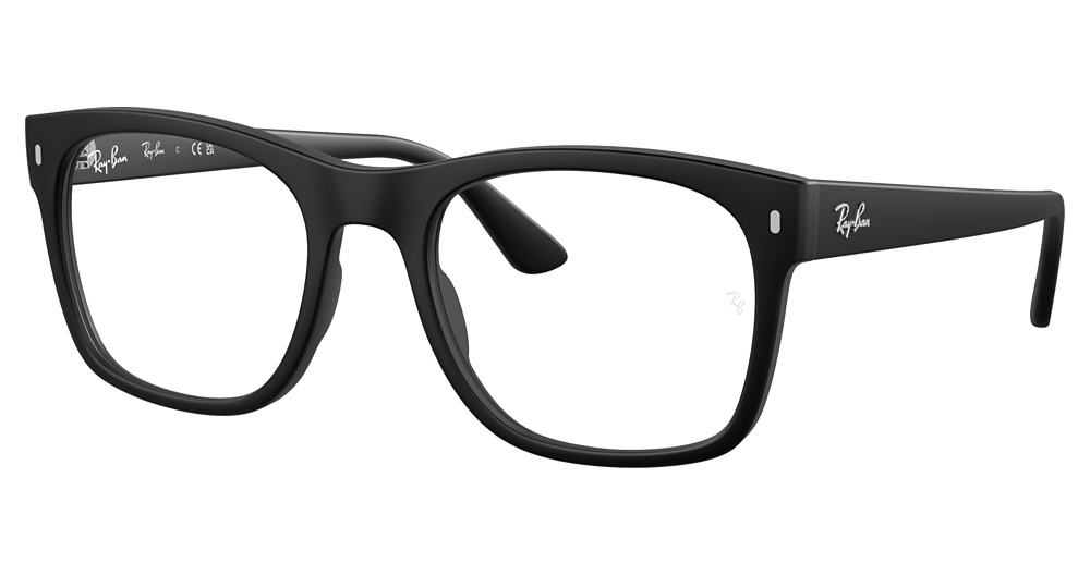 Ray-Ban RX7228 square eyeglasses in Matte Black
