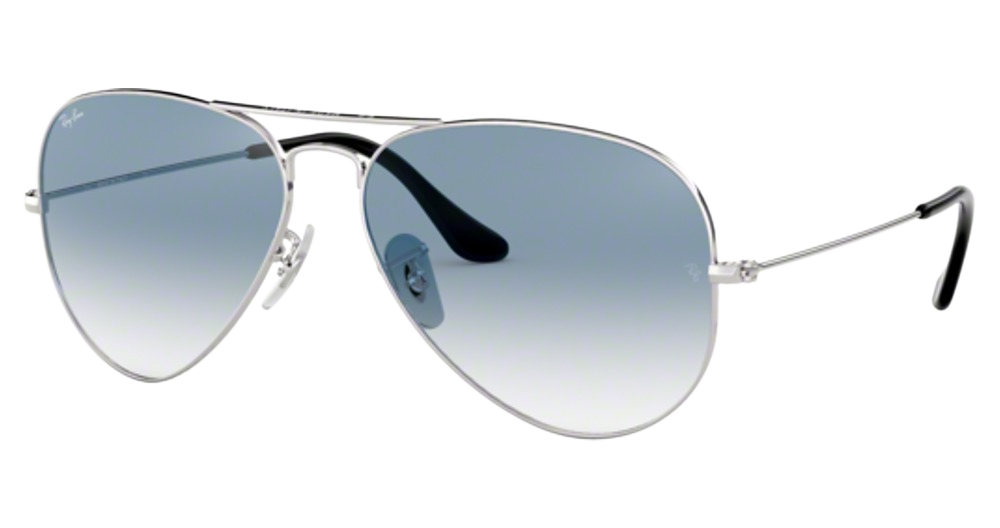 SILVER / CLEAR GRADIENT BLUE