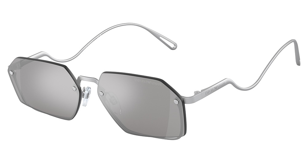 MATTE SILVER / LIGHT GREY MIRROR SILVER
