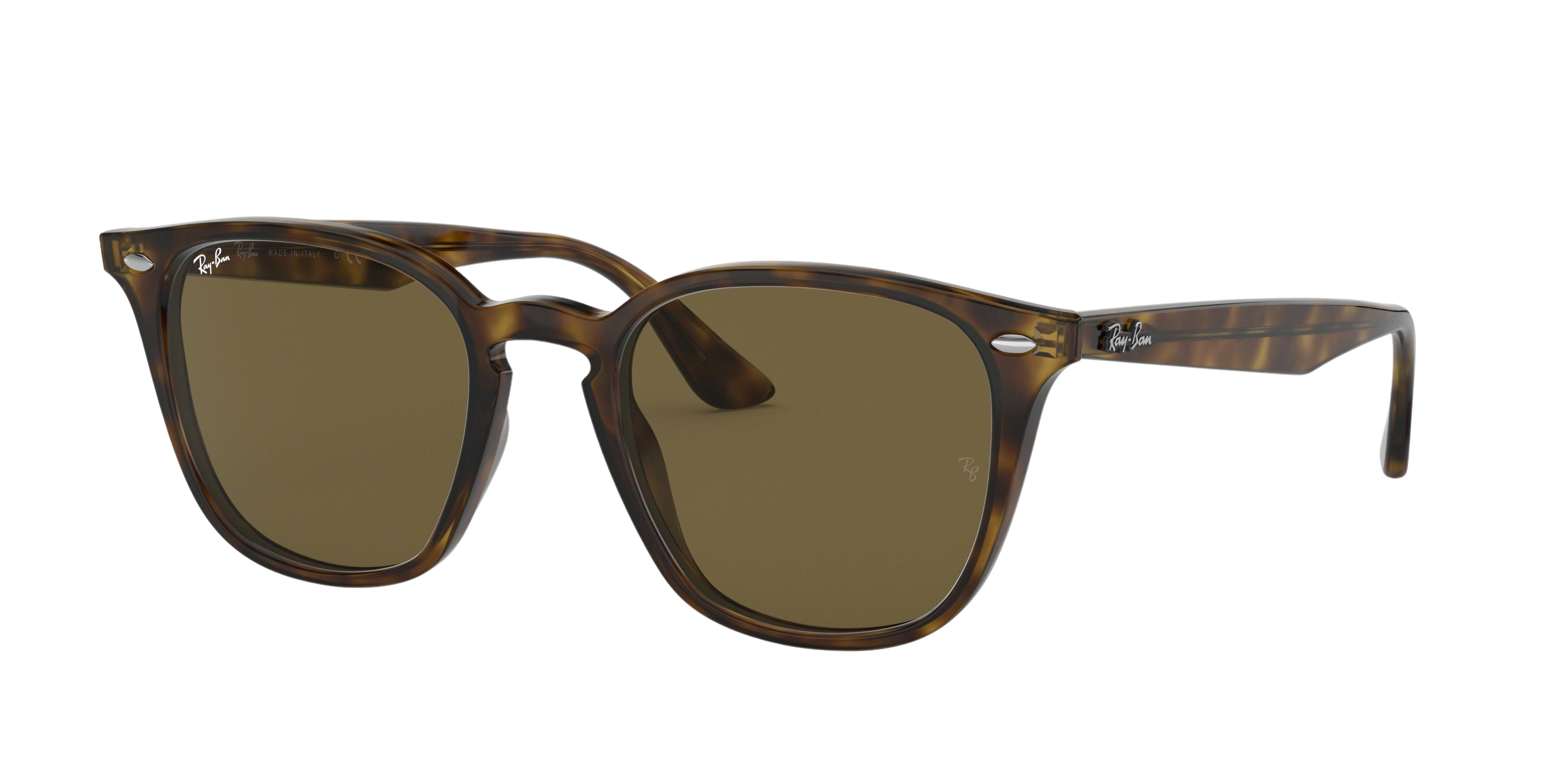 Ray-Ban RB4258F square sunglasses in Shiny Havana