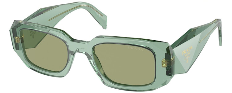 TRANSPARENT SAGE / GREEN MIRROR INTERNAL SILVER
