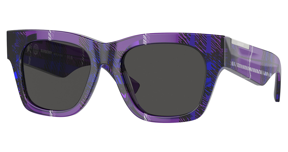 CHECK VIOLET / DARK GREY