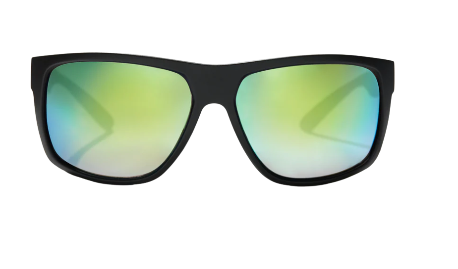 Black Matte/ Green Mirror