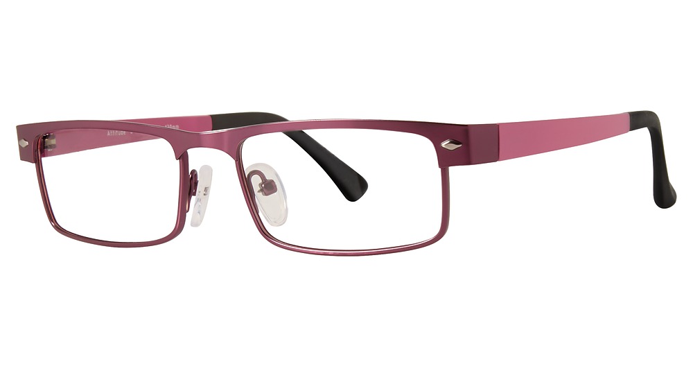 Matte-Violet Front, Pink Temples
