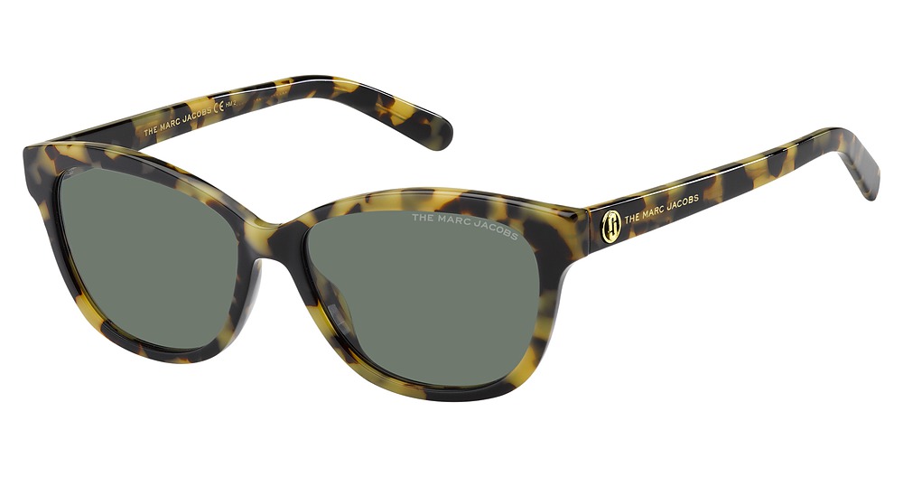 Marc Jacobs MARC 529/S rectangle sunglasses in Havana Yellow/Green