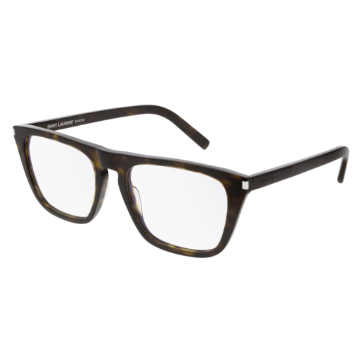 Saint Laurent SL 343 rectangle sunglasses in Havana