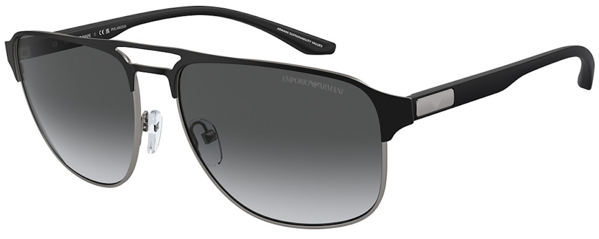 MATTE GUNMETAL/BLACK / POLAR GREY GRADIENT