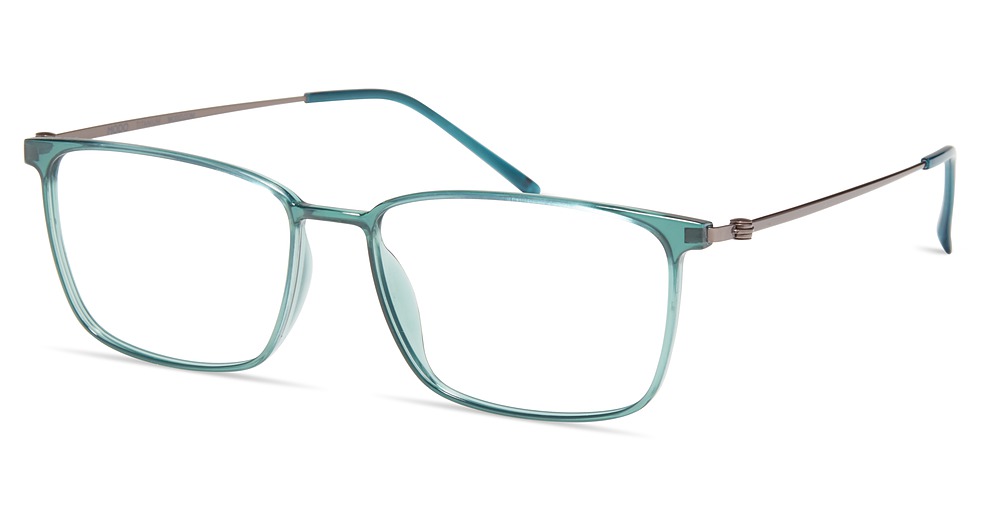 Modo 7034 round eyeglasses in Teal