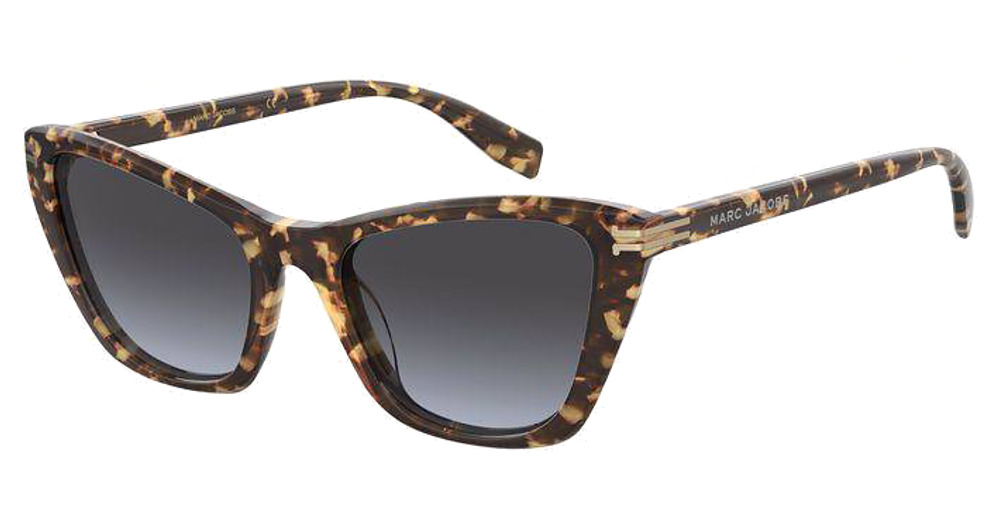 Marc Jacobs MJ 1095/S rectangle sunglasses in Havana/Grey Azure