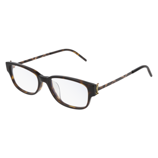 Saint Laurent SL M48/F rectangle sunglasses in Gold