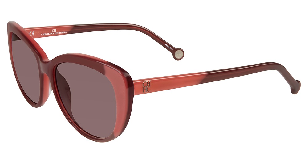 Carolina Herrera SHE648 cateye sunglasses in 0 Gev Burgundy