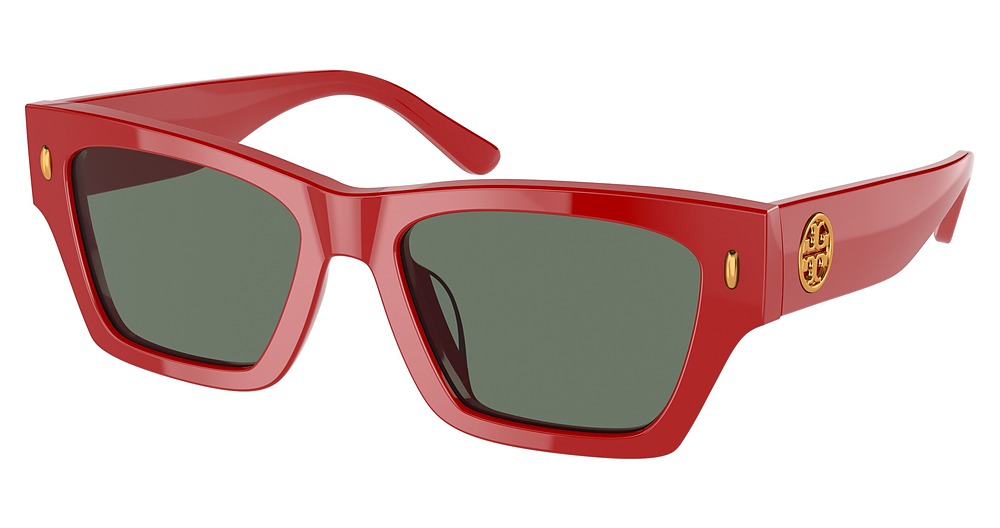 TORY RED / SOLID DARK GREEN