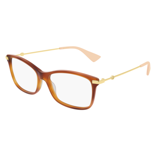 Gucci GG0513O rectangle sunglasses in Gold