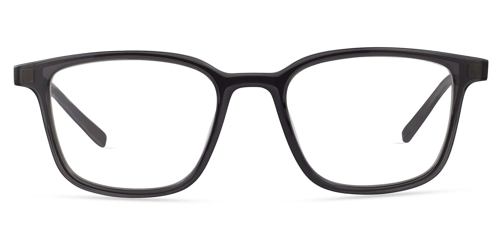 Modo 6615 rectangle eyeglasses in Dark Crystal Grey