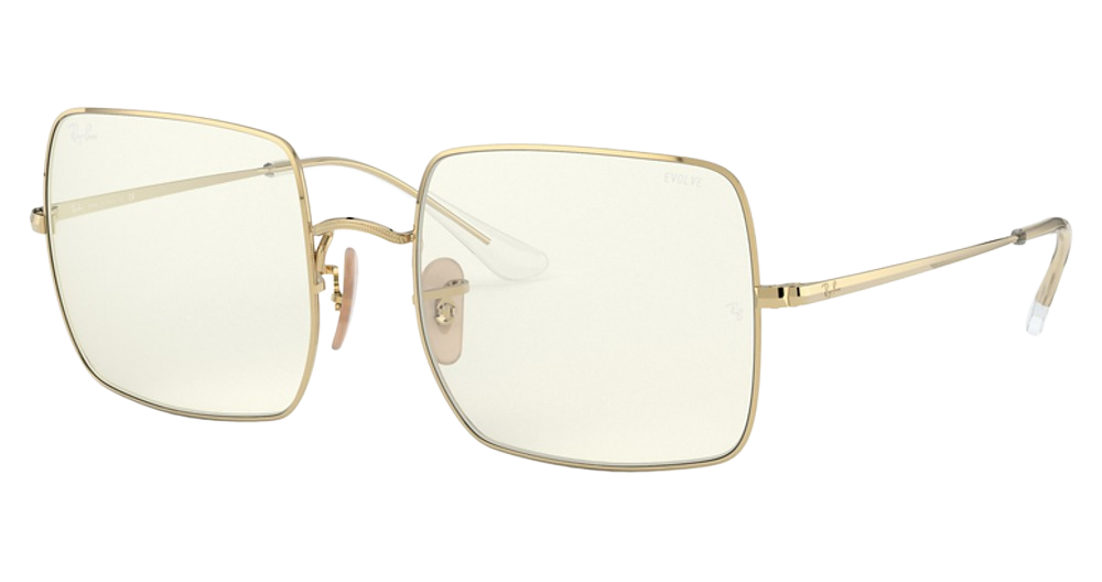 Ray-Ban RB1971 SQUARE square sunglasses in Arista/Photo Grey