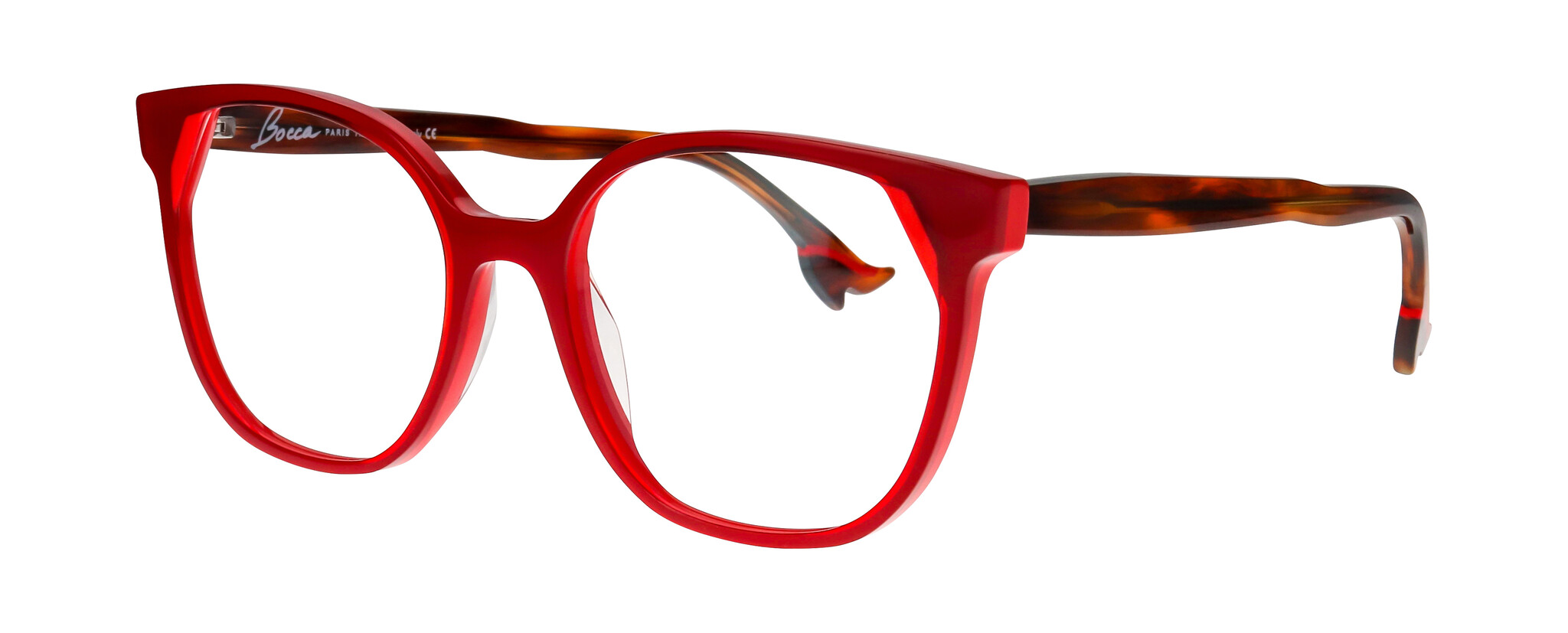 RED TRANSPARENT/ FLASH RED
