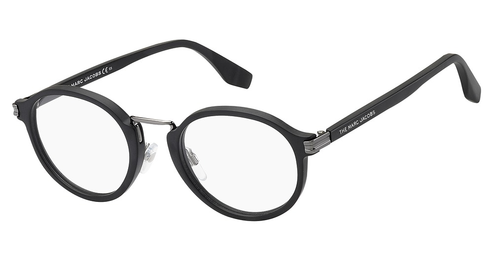 Marc Jacobs MARC 550 round eyeglasses in Matte Black