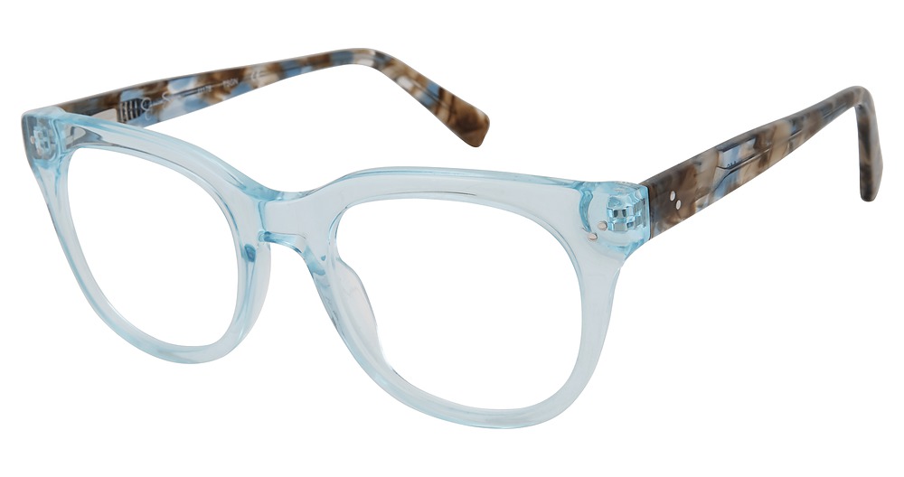 SEAFOAM CRYSTAL TORTOISE BLUE