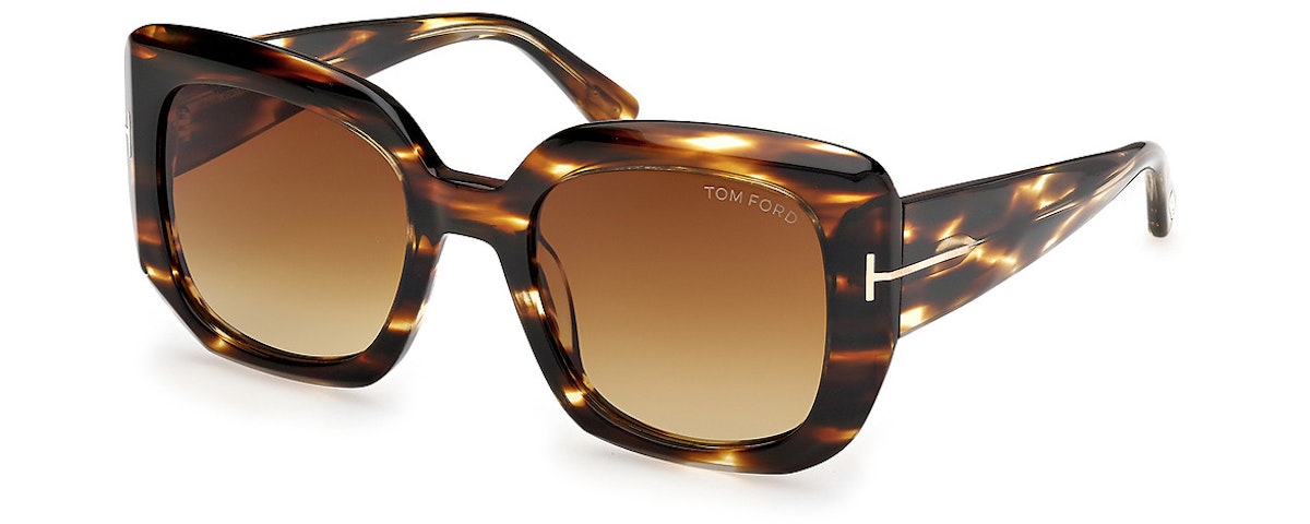 coloured havana / gradient brown