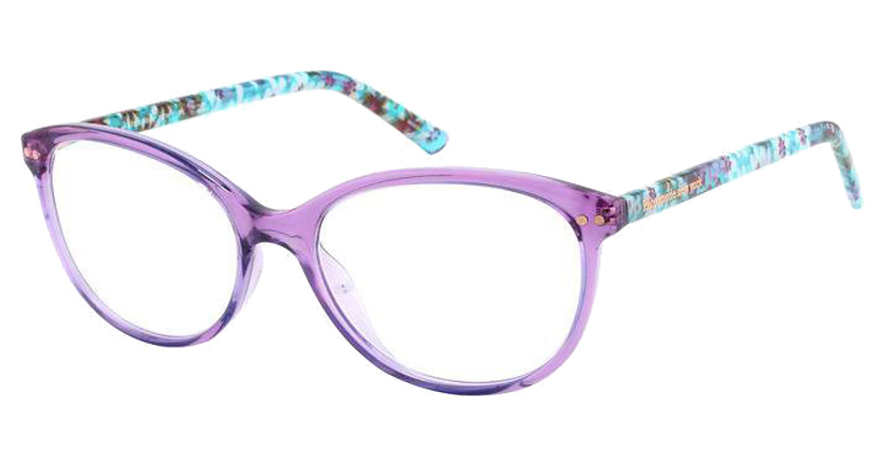 Kate Spade OLIVE rectangle eyeglasses in Violet