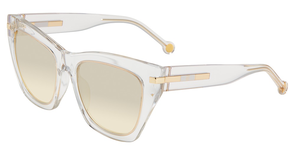 Carolina Herrera SHE831V cateye sunglasses in Crystal 075 G