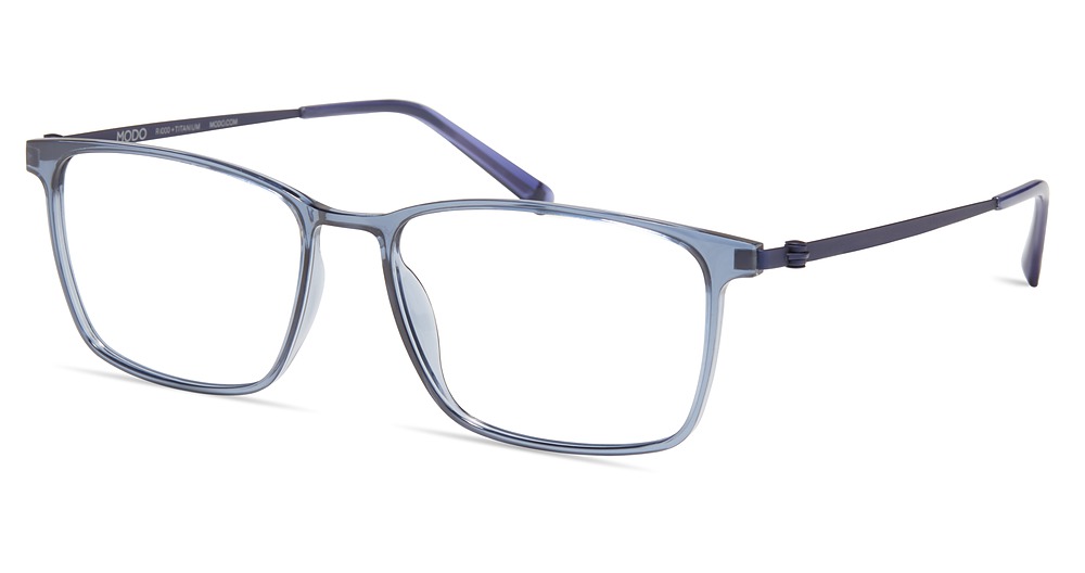 Modo 7025 rectangle eyeglasses in Greyish Blue