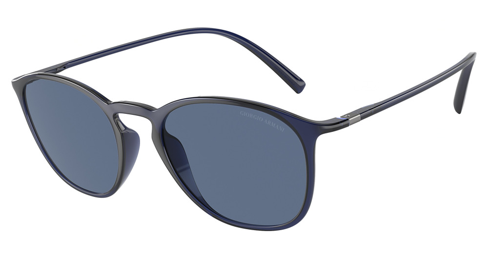 TRANSPARENT BLUE / DARK BLUE