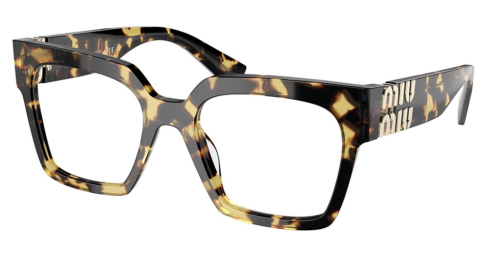 Miu Miu MU 04UV cateye eyeglasses in Light Havana