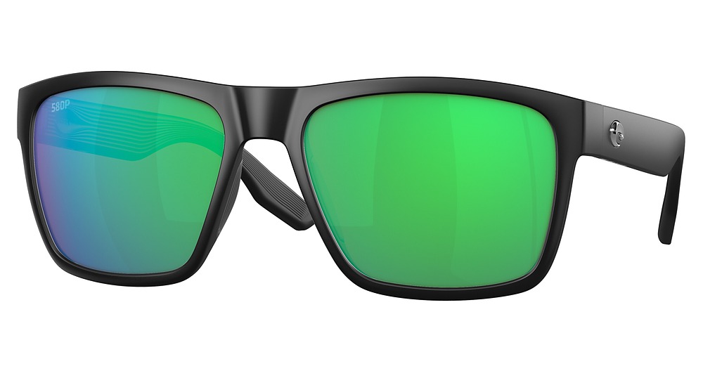 MATTE BLACK / GREEN MIRROR 580P