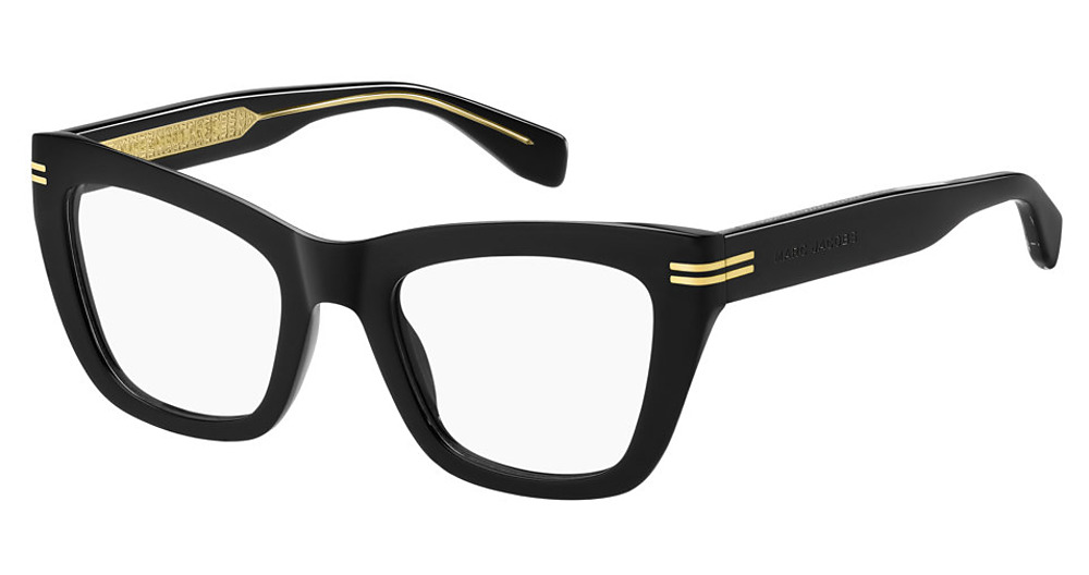 Marc Jacobs MJ 1114/US rectangle eyeglasses in Black