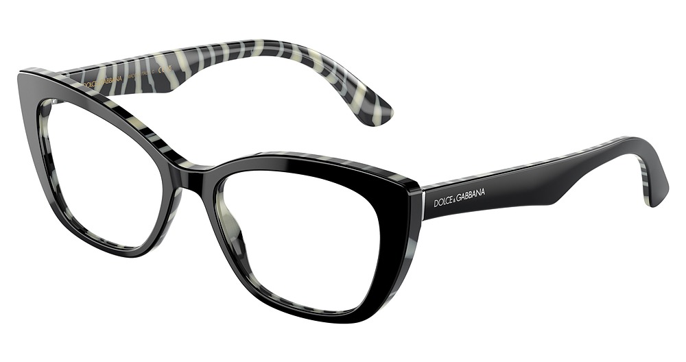 TOP BLACK ON ZEBRA