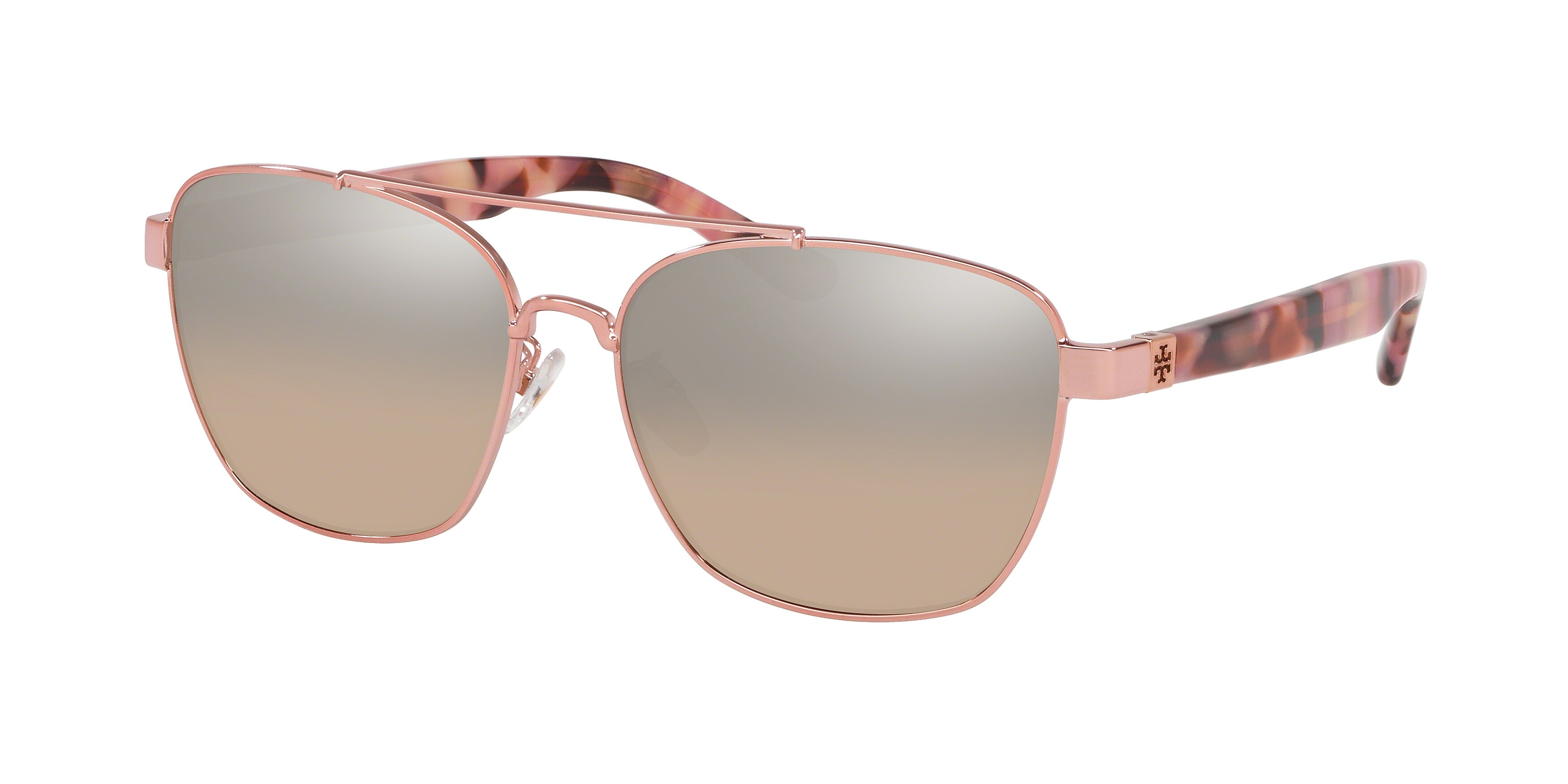 SHINY ROSE GOLD METAL