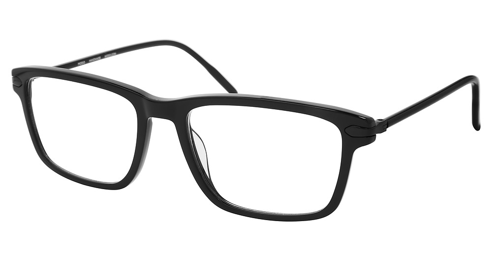 Modo HENRY rectangle eyeglasses in Black
