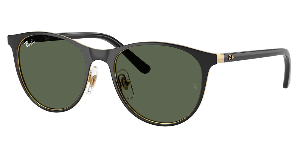 BLACK ON GOLD / DARK GREEN