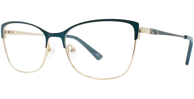 Matt teal/Gold