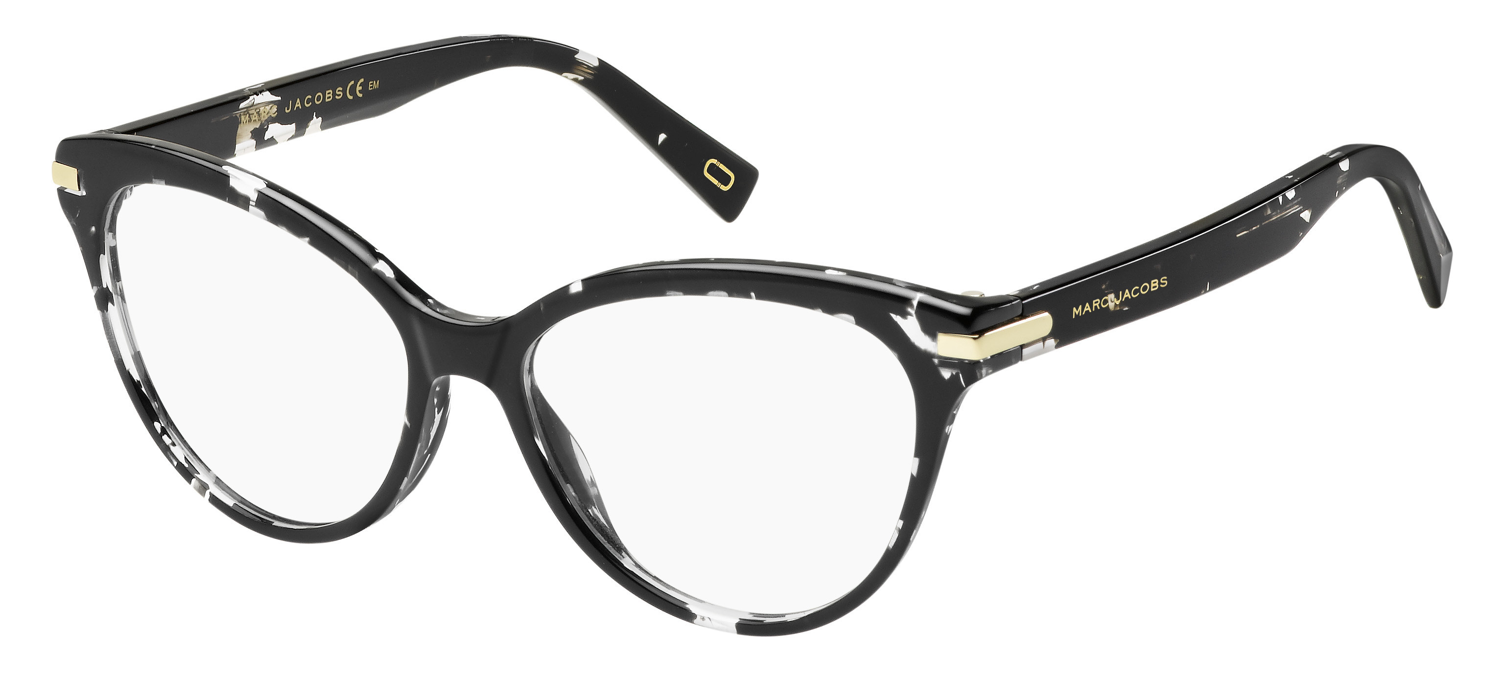 Marc Jacobs Marc 188 cateye eyeglasses in Havana Black Crystal