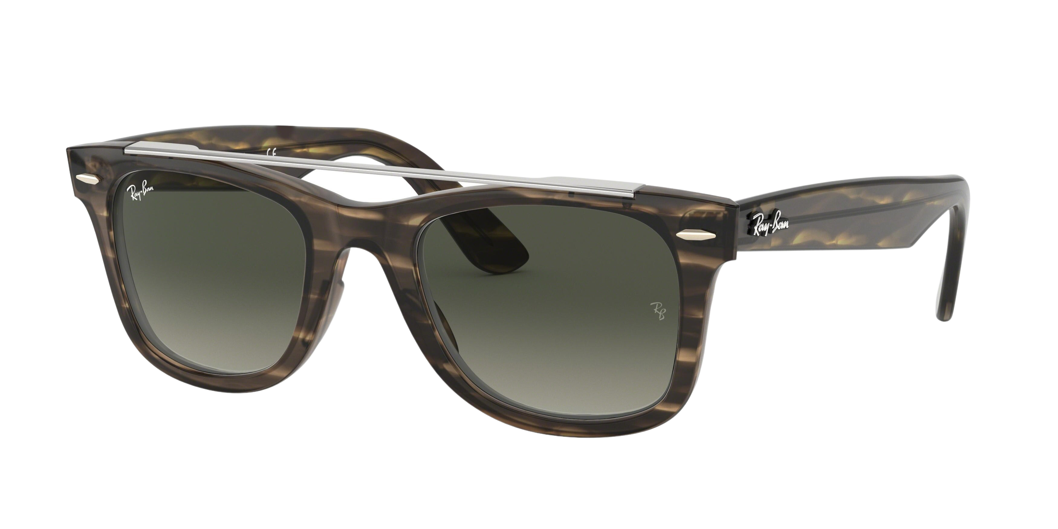 STRIPPED DARK BROWN