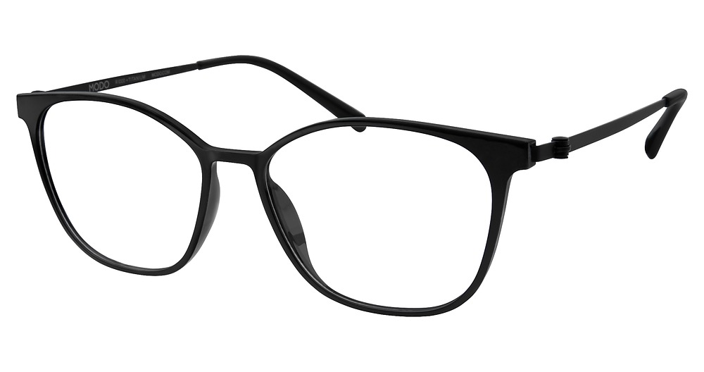 Modo 7015 round eyeglasses in Black