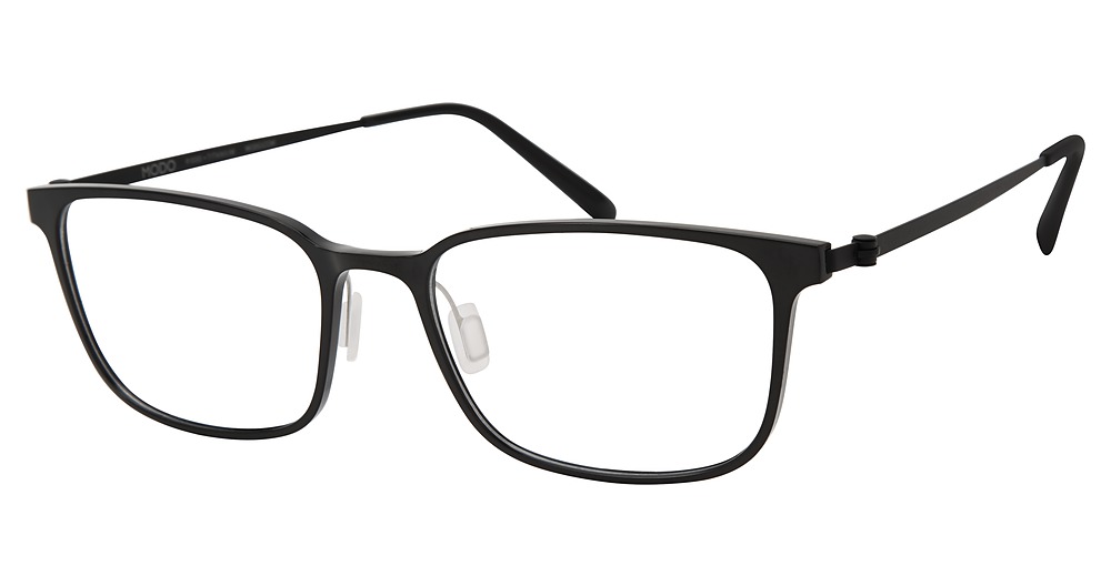 Modo 7005 Global Fit round eyeglasses in Black