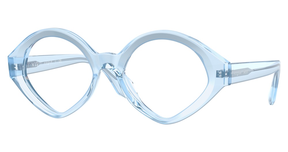 TRANSPARENT BLUE