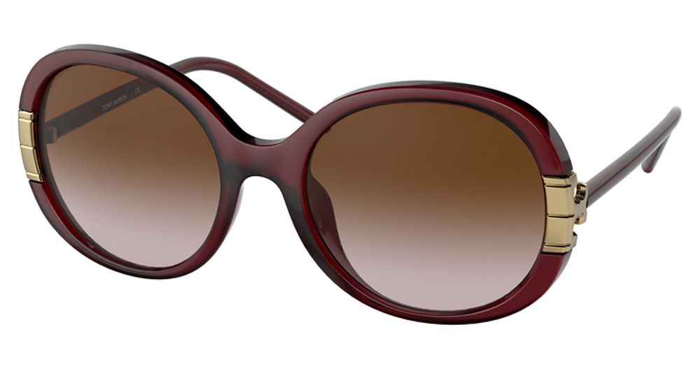 MILKY BORDEAUX / DARK BROWN GRADIENT