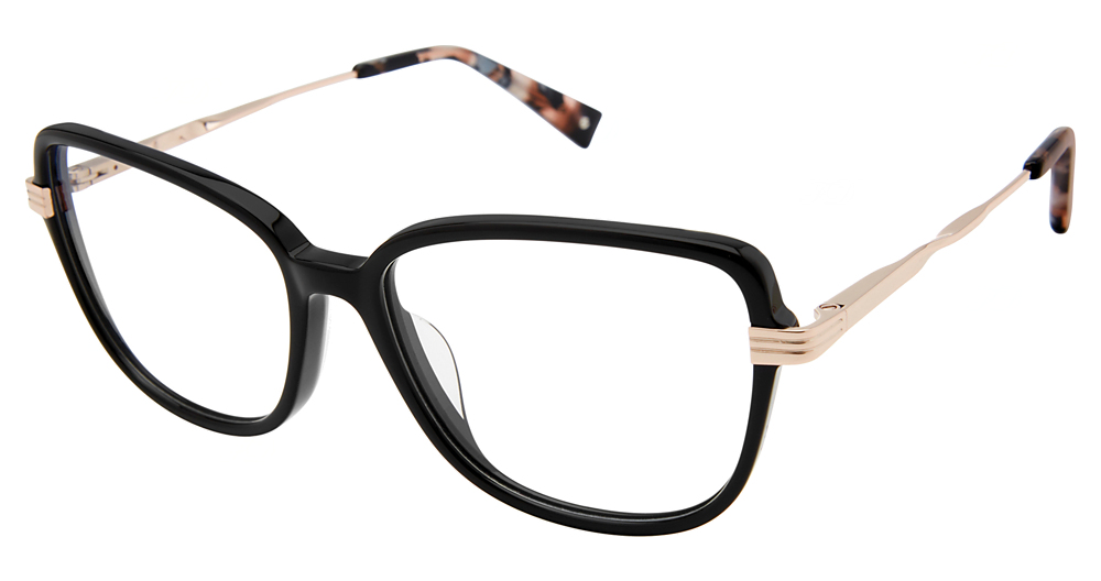 BLACK/ROSE GOLD