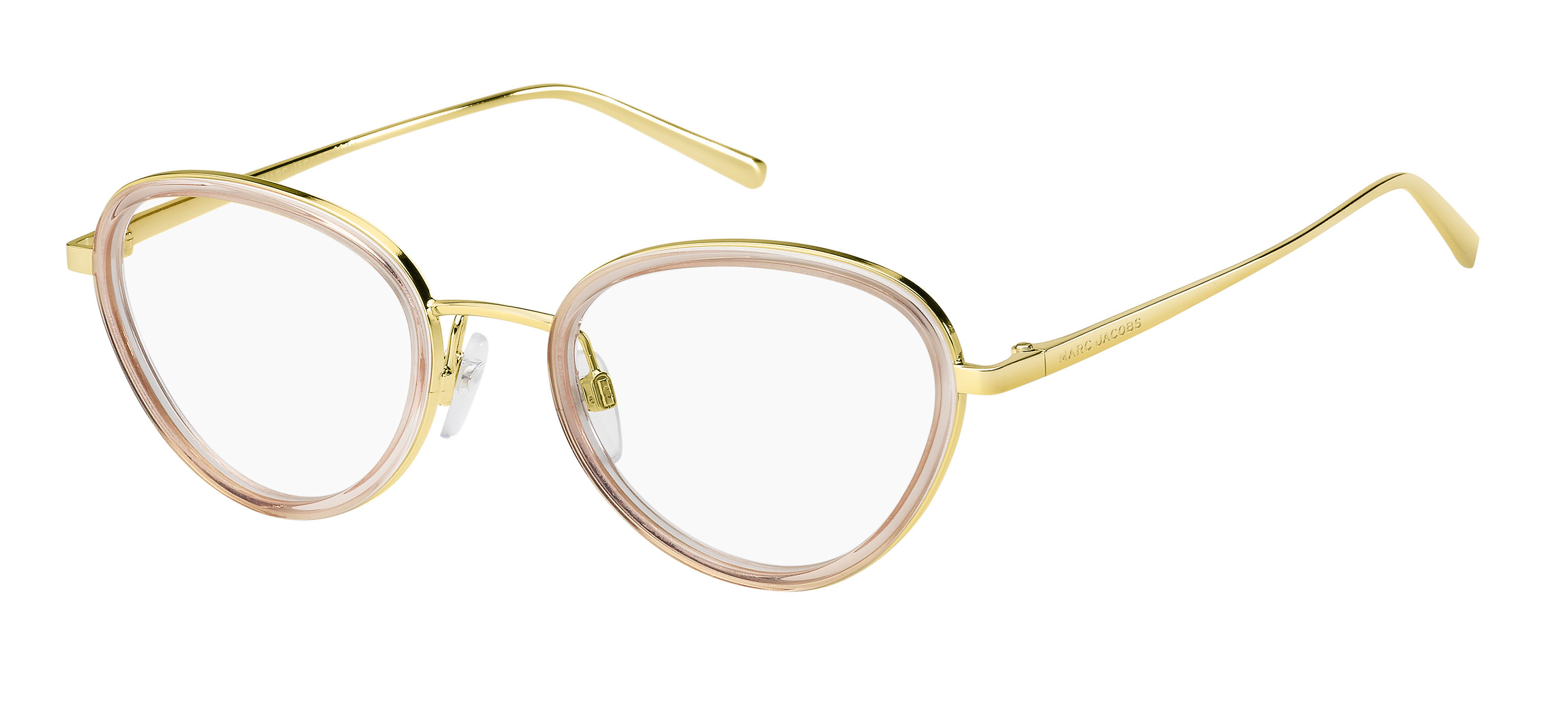 Marc Jacobs Marc 479 cateye eyeglasses in Light Gold Peach