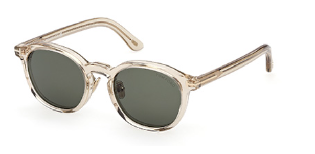 shiny light brown / green