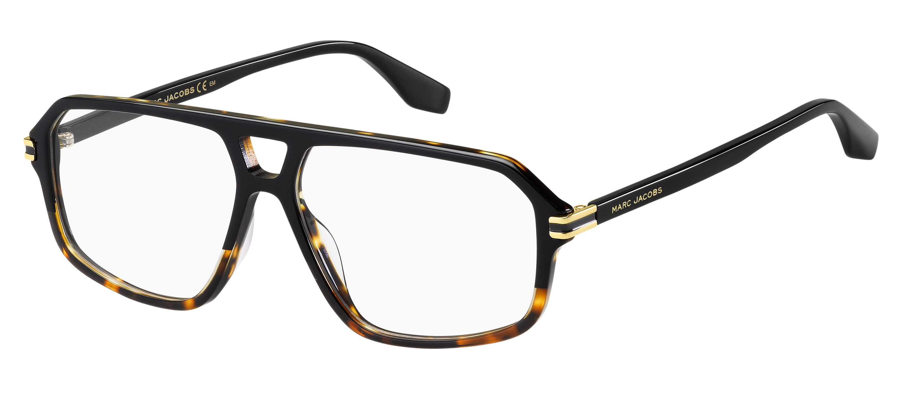 Marc Jacobs Marc 471 rectangle eyeglasses in Black Havana