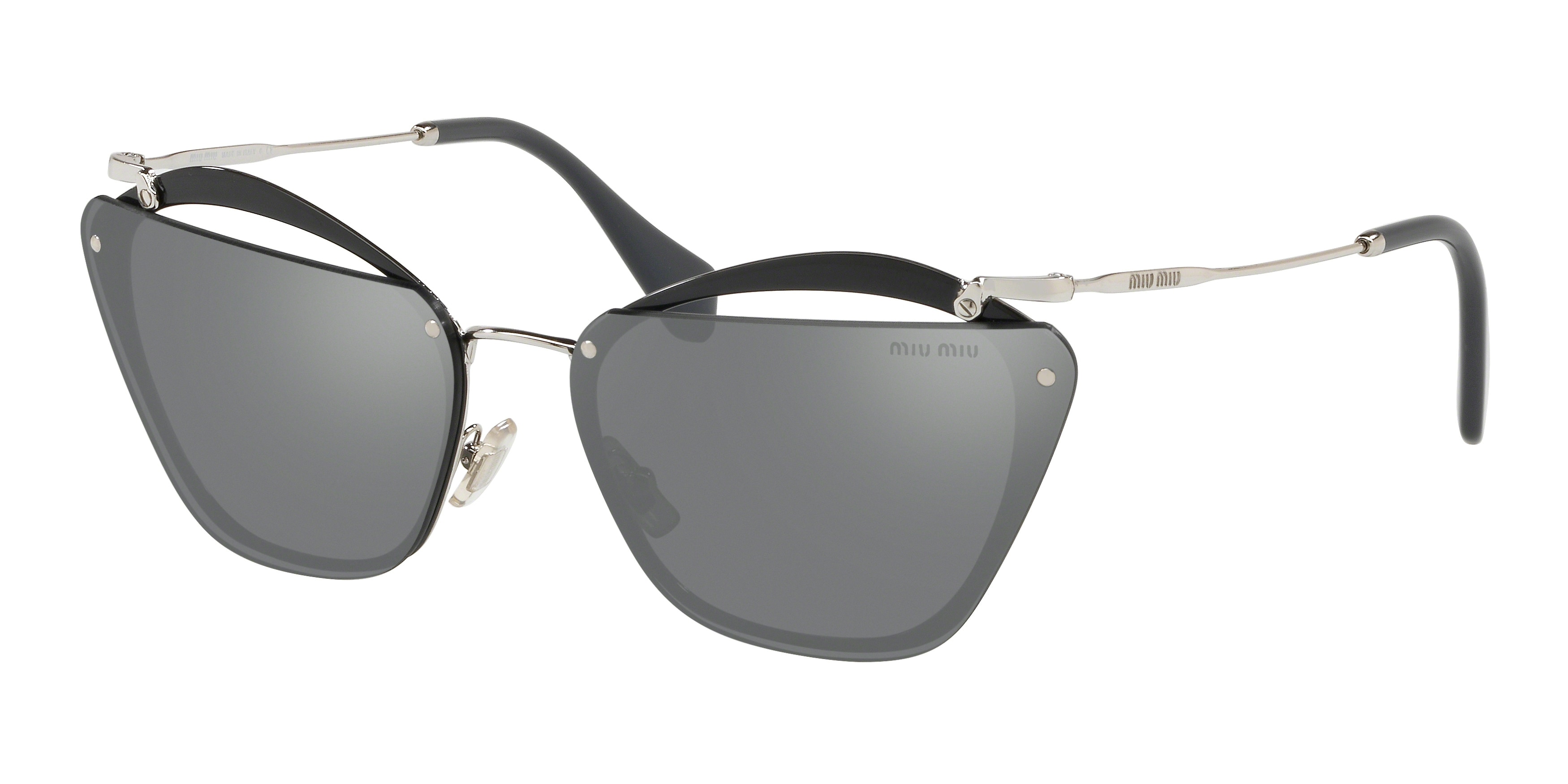 Miu Miu MU 54TS square sunglasses in Grey