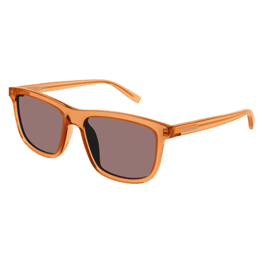 Saint Laurent SL 501 square sunglasses in Orange Orange Red/Red