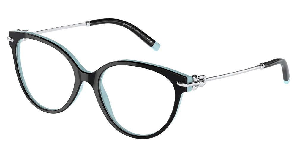 BLACK ON TIFFANY BLUE