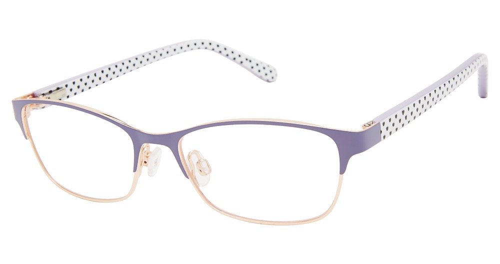 purple/rose gold